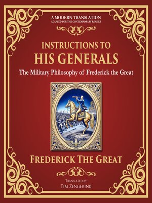 cover image of Instructions to His Generals